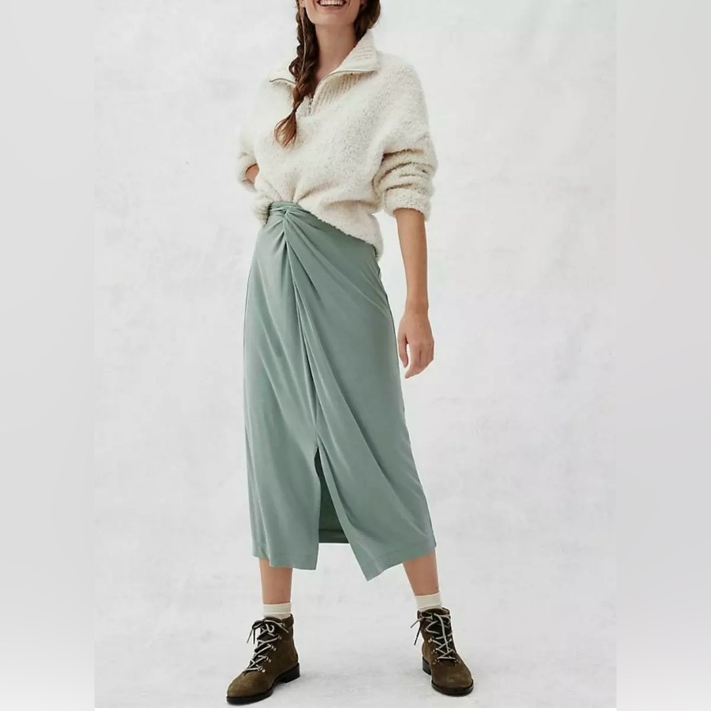 Anthropologie Junie midi skirt